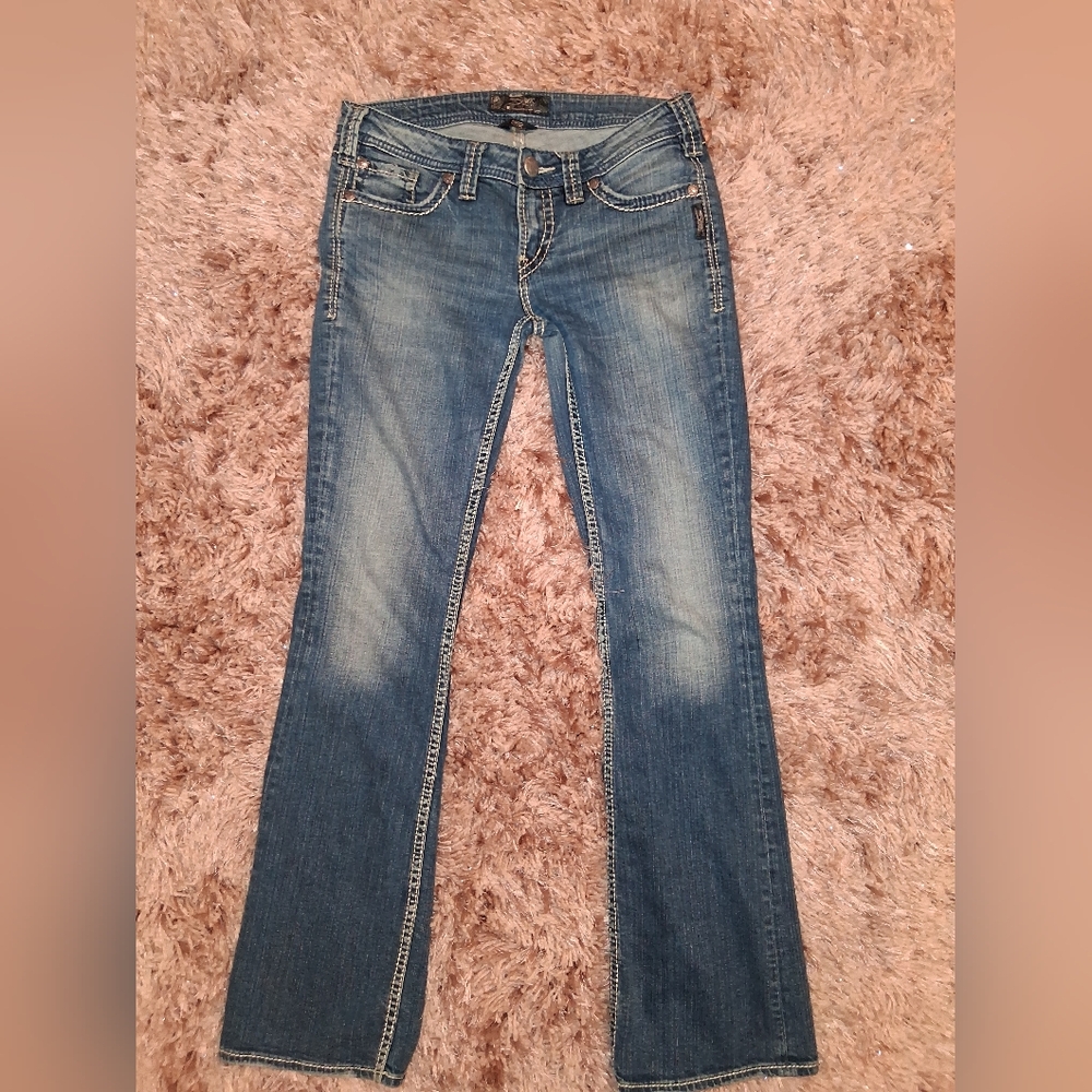 Silver Jeans AIKO Bootcut Women's Medium Blue Denim